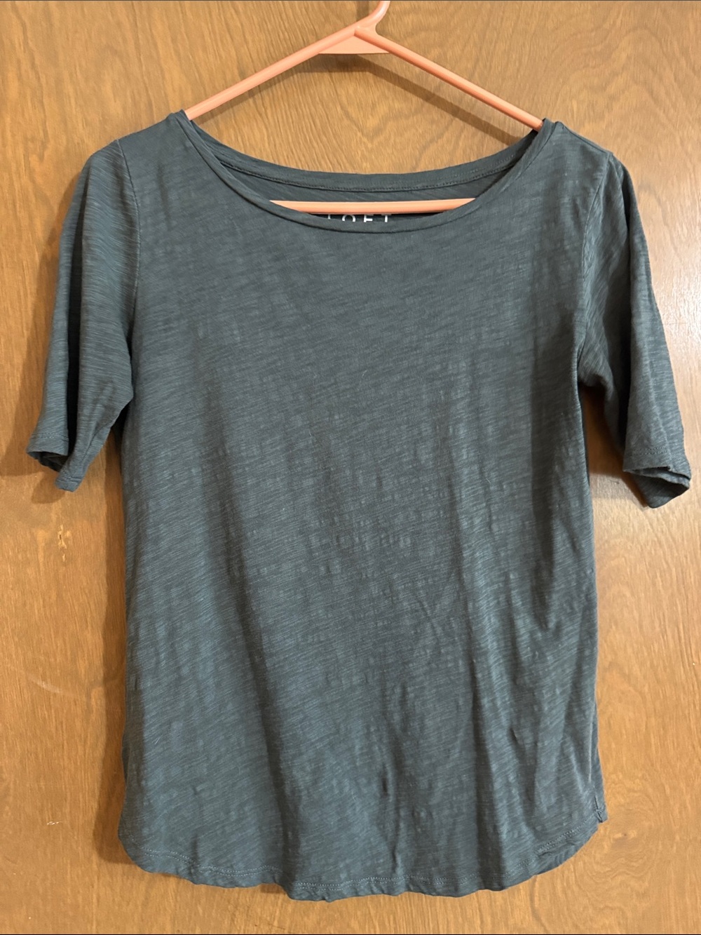 LOFT Short Sleeve Crewneck Tee in Green